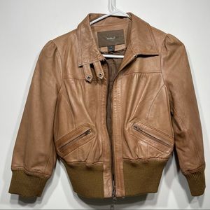 Emilie D. Genuine Leather jacket size small